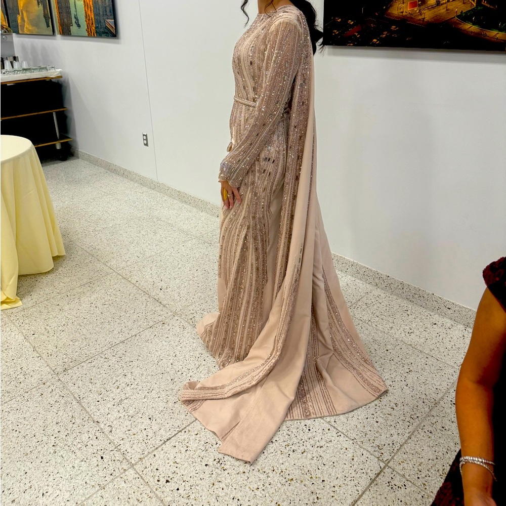 Ziad nakad inspired evening gown.